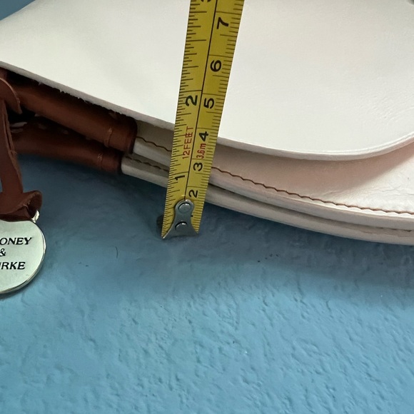 Dooney and Burke Cream and Tan purse - Picture 11 of 13